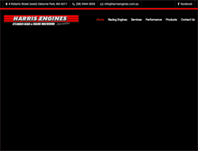 Tablet Screenshot of harrisengines.com.au